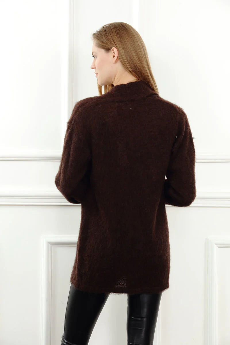 Fuzzy Cardigan 38307 - Zero Degree Celsius