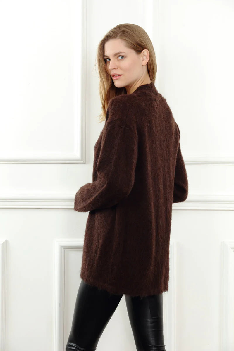 Fuzzy Cardigan 38307 - Zero Degree Celsius