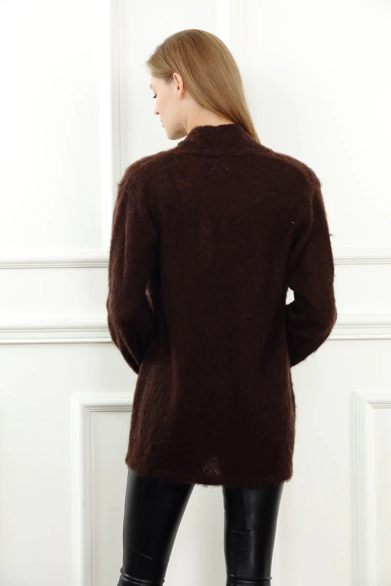 Fuzzy Cardigan 38307 - Zero Degree Celsius