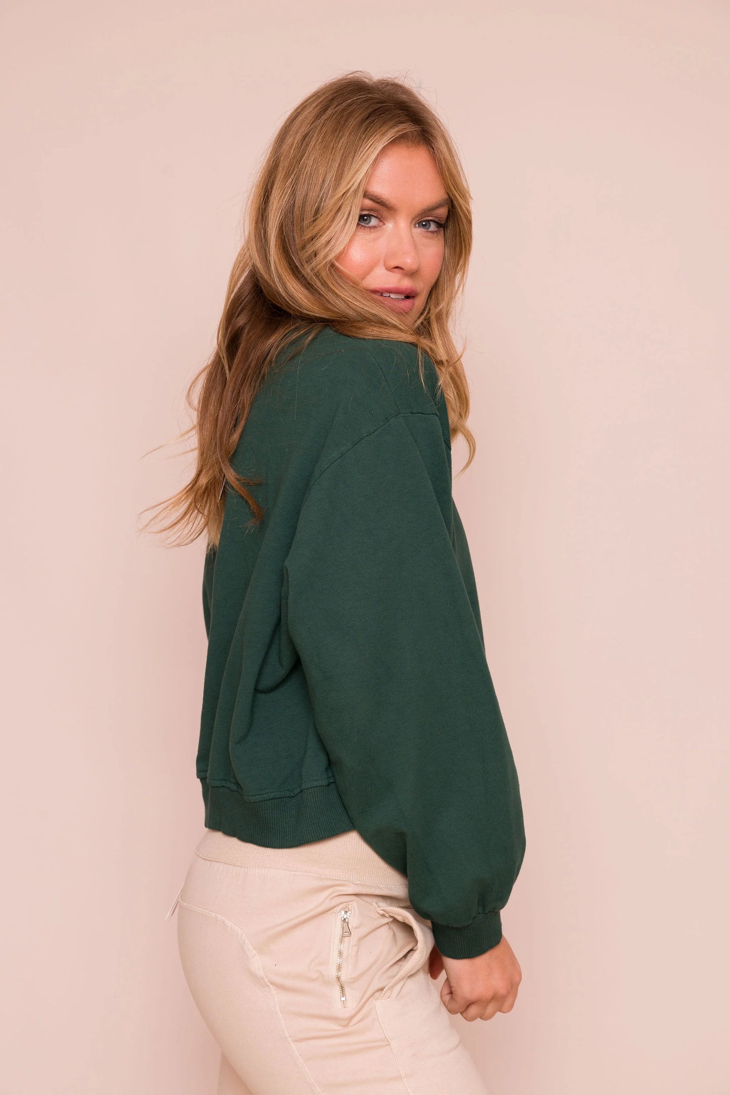 Jacey Jersey Zip Up Jacket - Suzy D