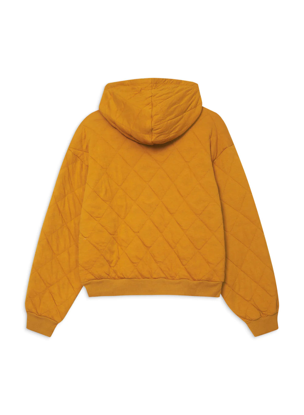Quilted Zip Hoodie With Pockets - Stateside
