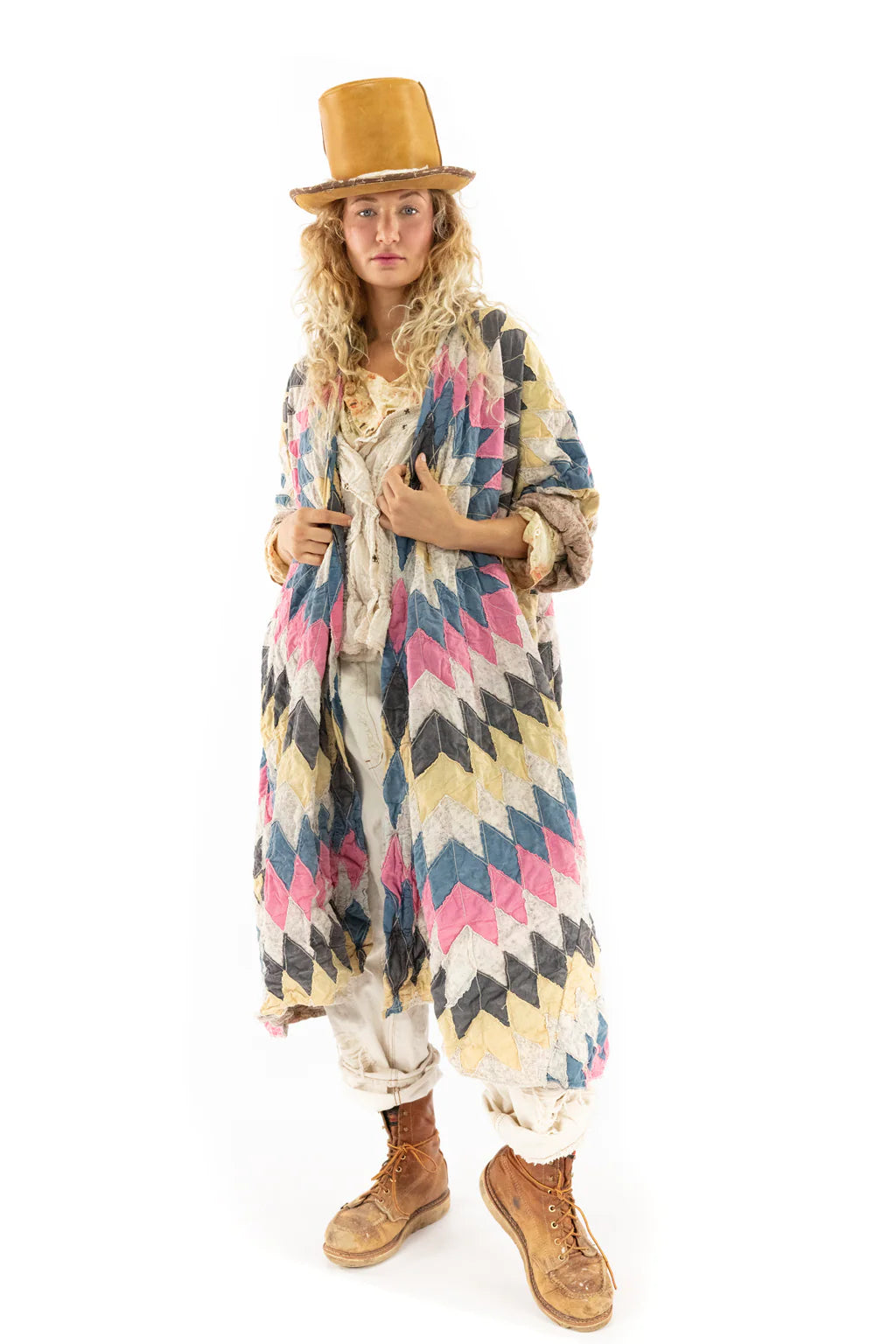 Sitara Quiltwork Kimono 551 - Magnolia Pearl