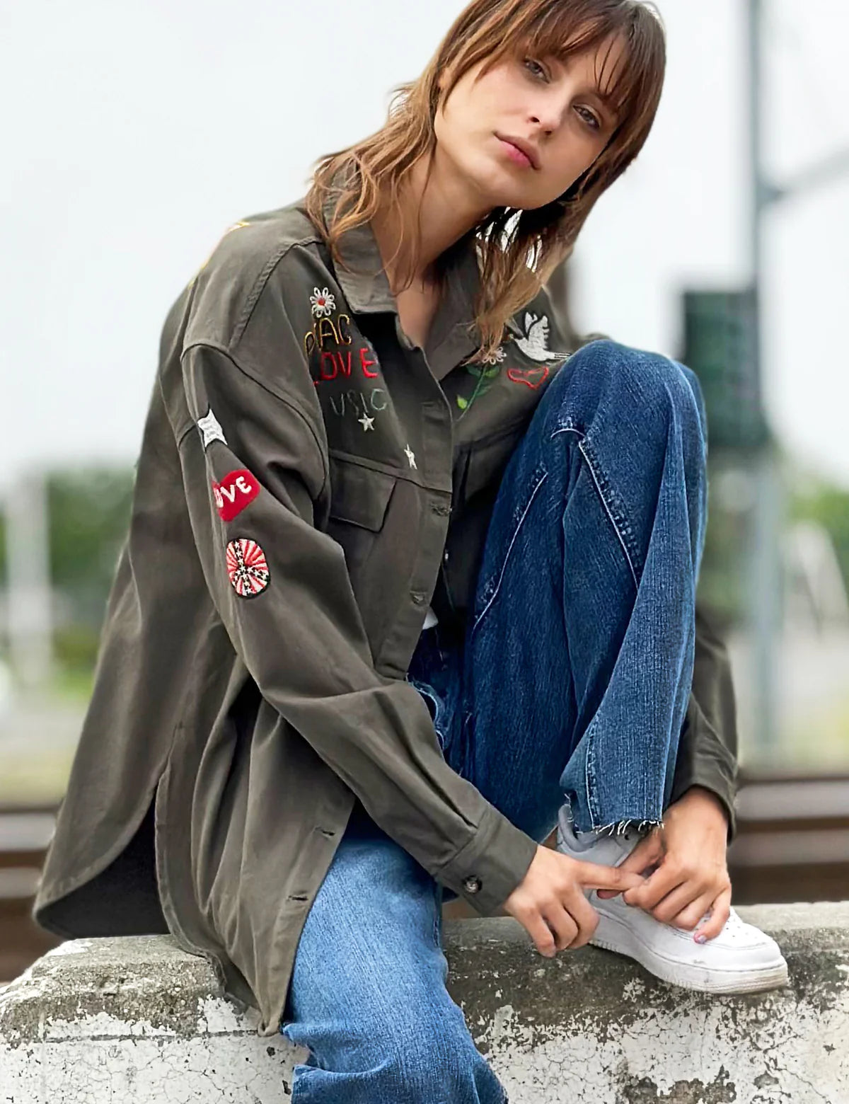Peace Love and Music Shirt BT6504T - Billy T Shop