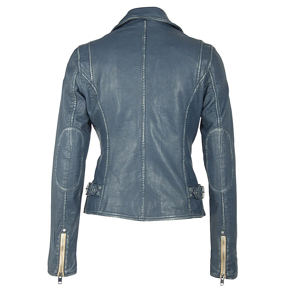 Sofia RF Leather Jacket - Mauritius