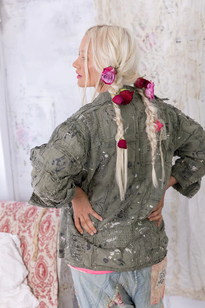 Denim Strawberry Fields Jacket 814 - Magnolia Pearl