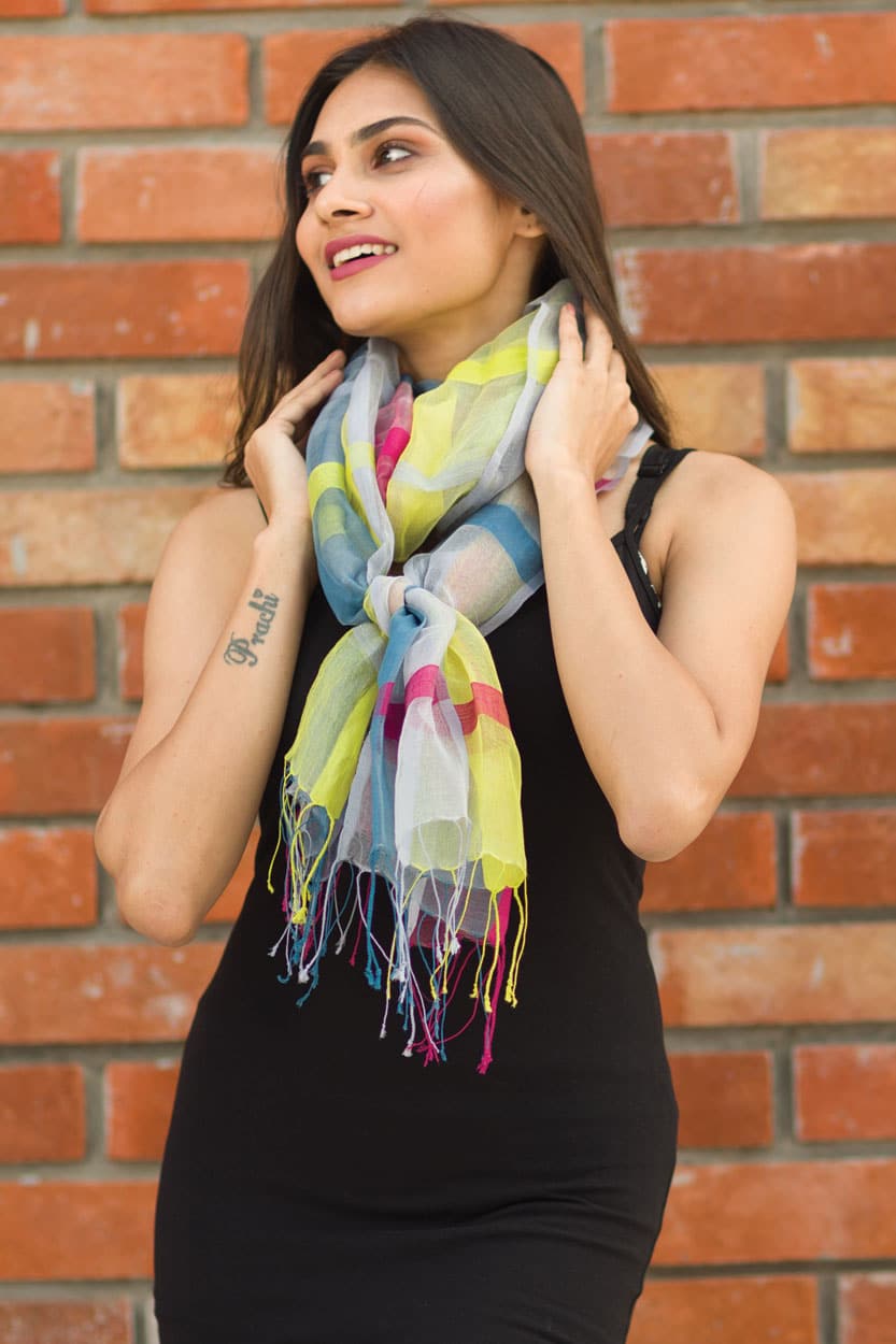 Mitra Handloom Scarf - Sevya Handmade