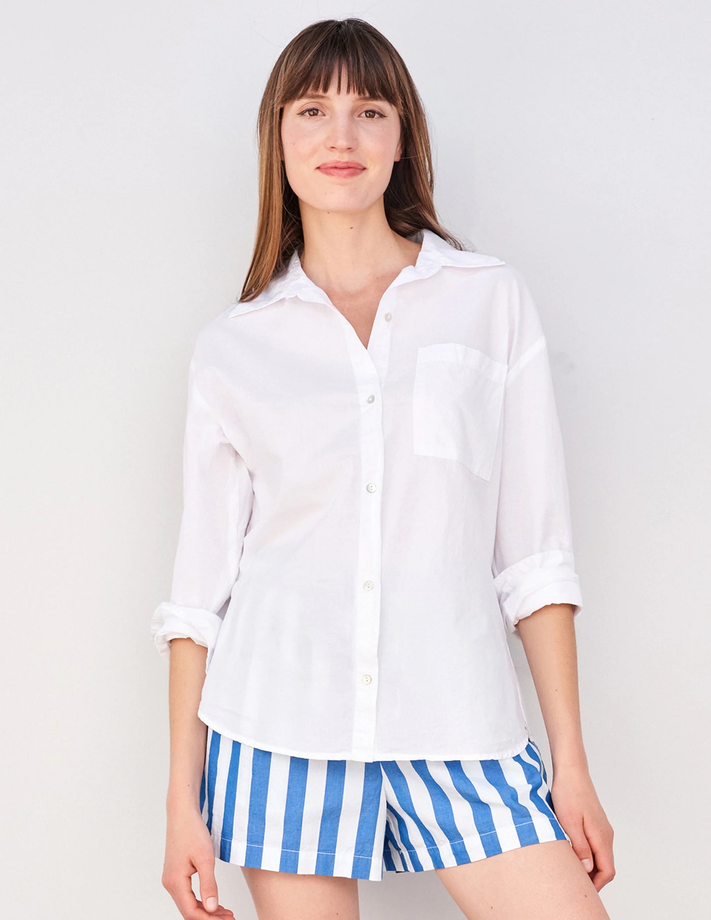 Paris Long Sleeve Button Down SP24-AC-X84A9 - Sundry