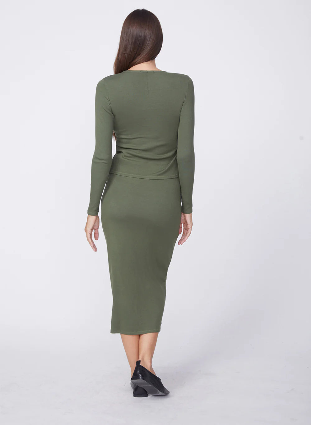 2X1 Rib Slip Dress A24-361-5399 - Stateside