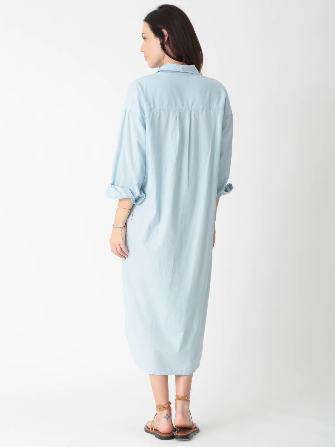 Hazel Shirt Dress WJP103SO - Electric & Rose