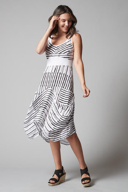 Stipe Magic Dress 9779-30 - INIZIO