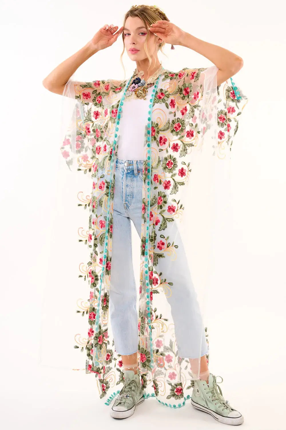 Can't Stop Kimono: One Size / Ivory