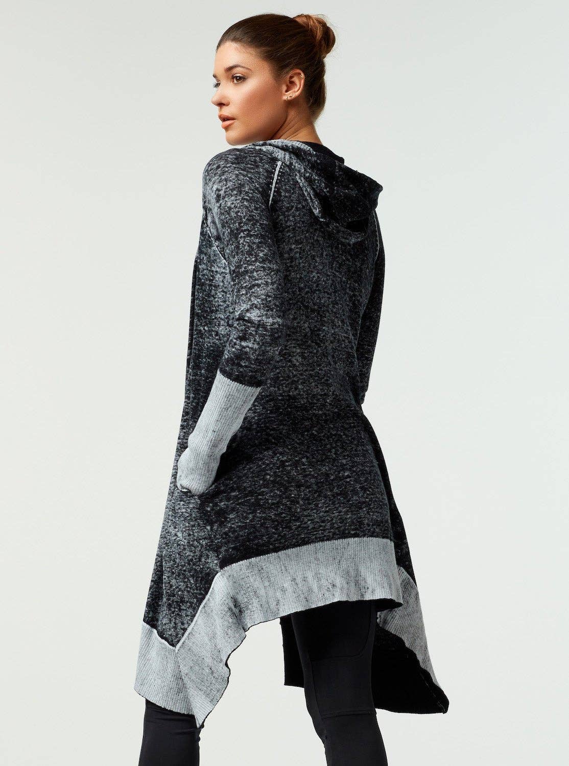 Huntress Cardigan BLT235B05 - Blanc Noir