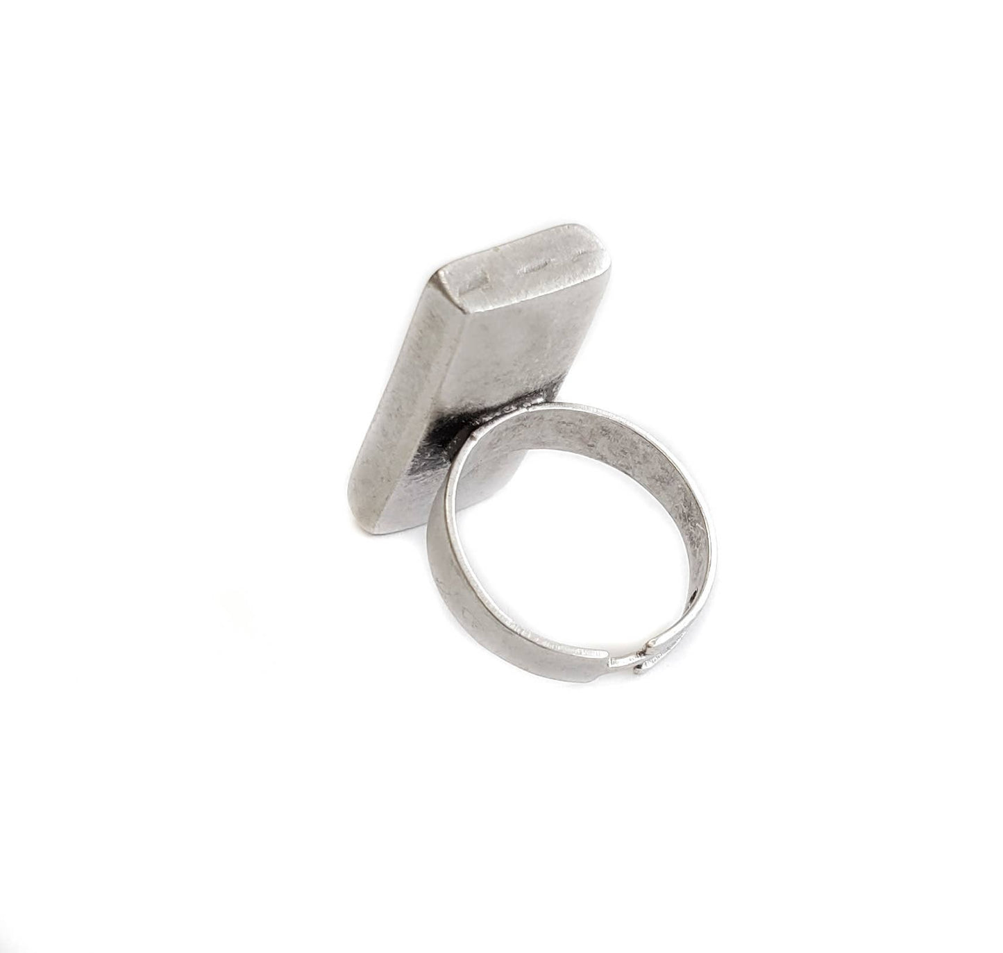 Handmade Pewter Ring - NR6043