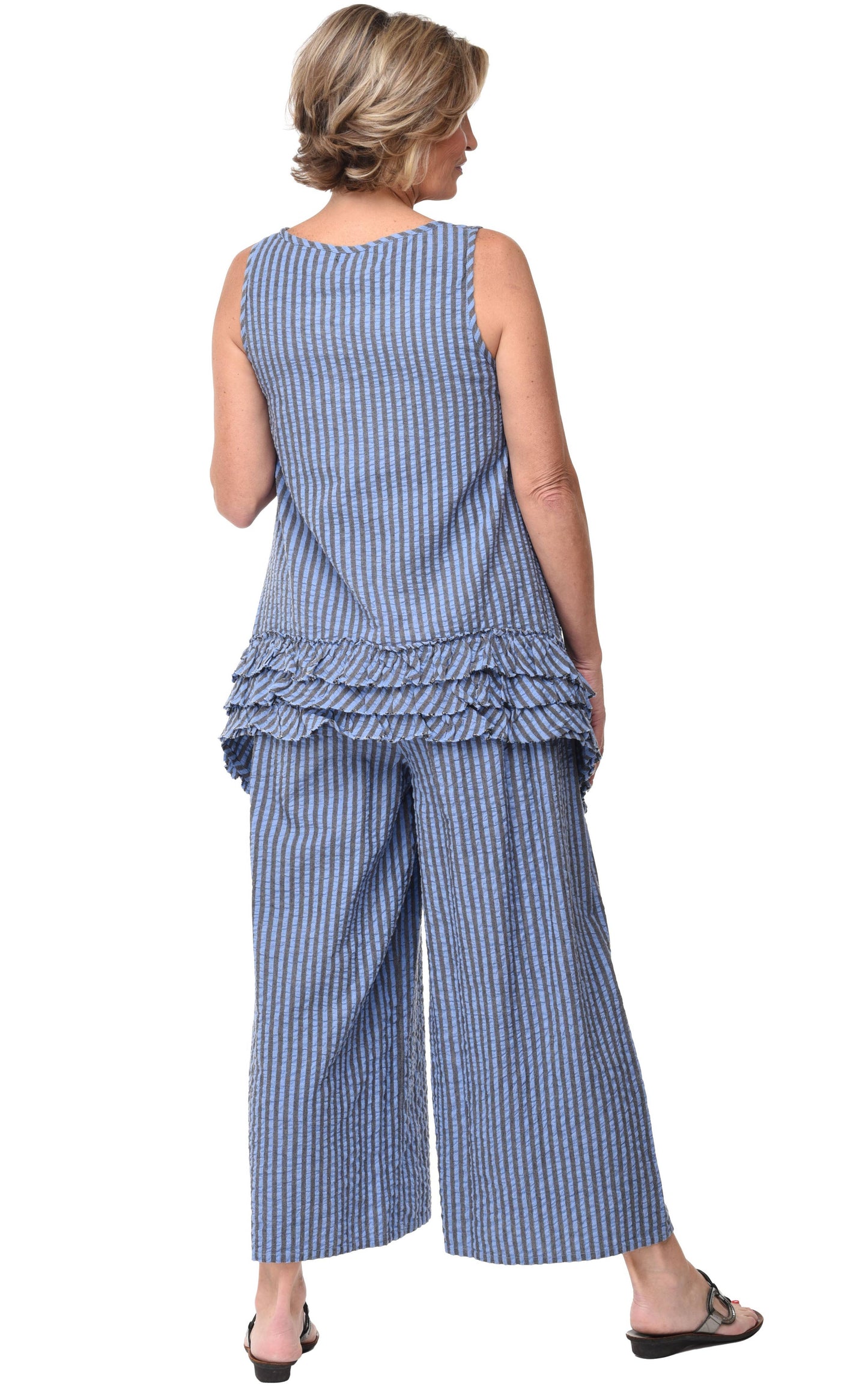 CV3 Lily in Doyle Seersucker Stripe*: XS