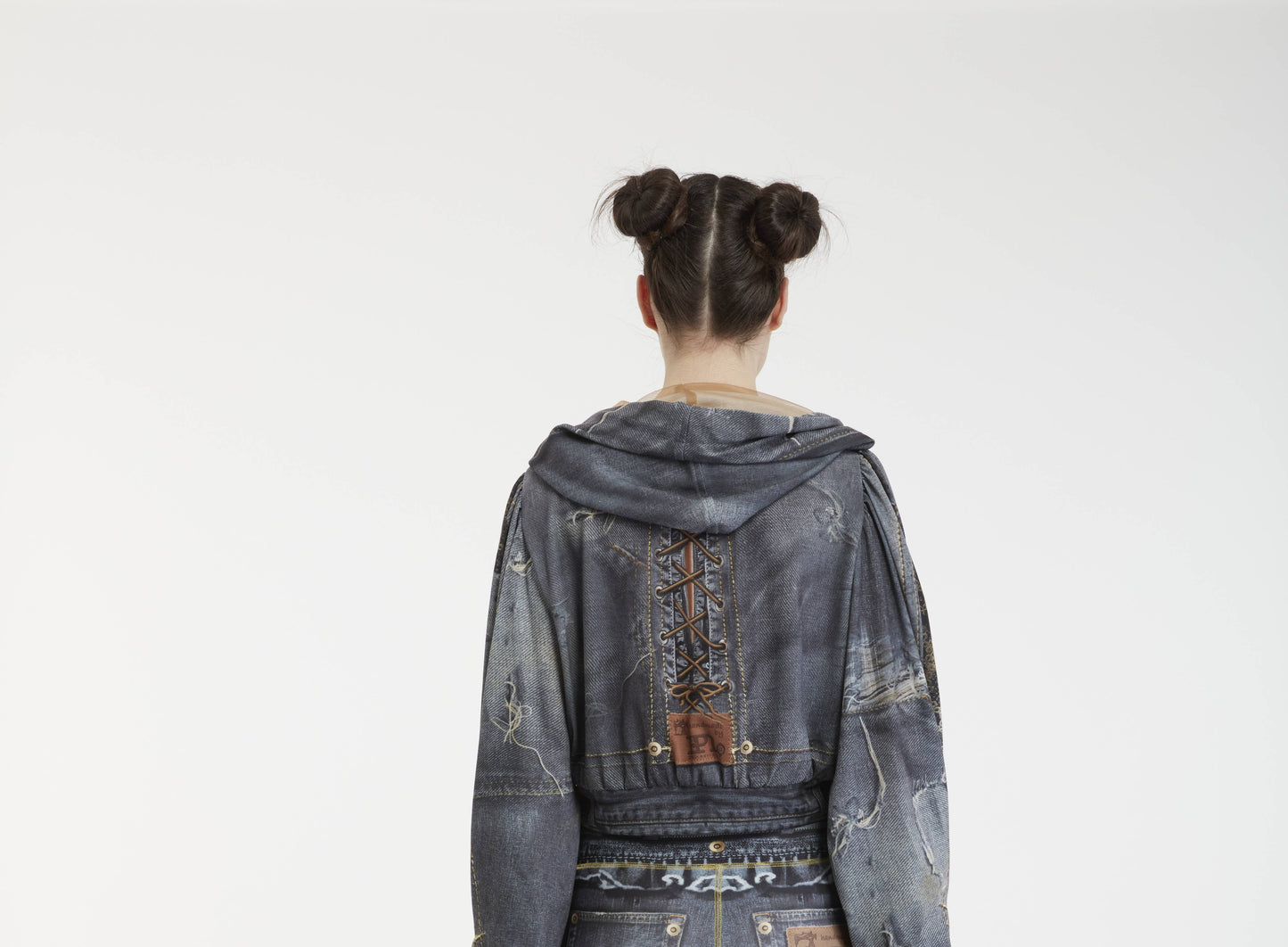 Hoody Puff - Basics_Grey: Grey / S/M