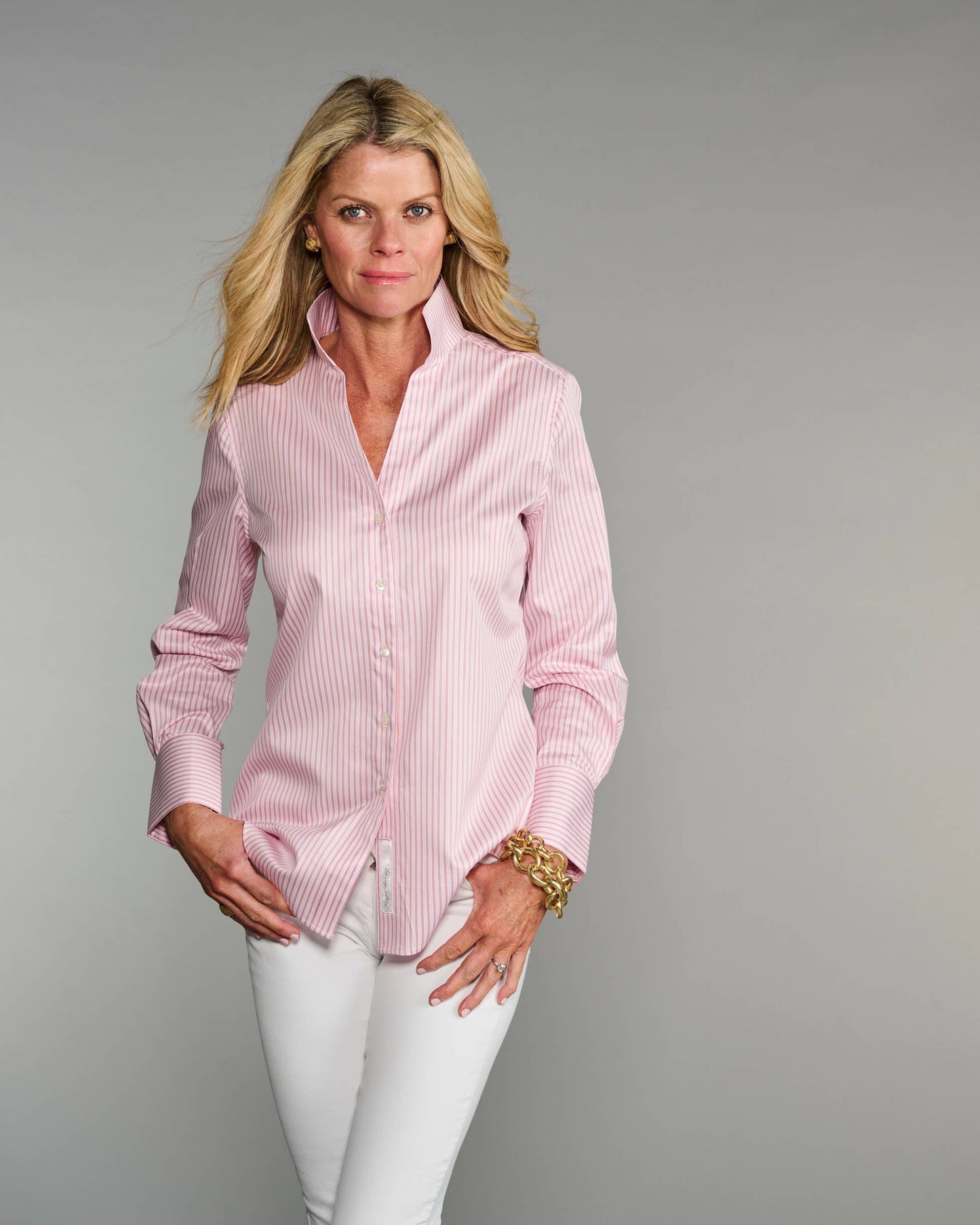 The League Shirt in Coral Cove: Orange / XL