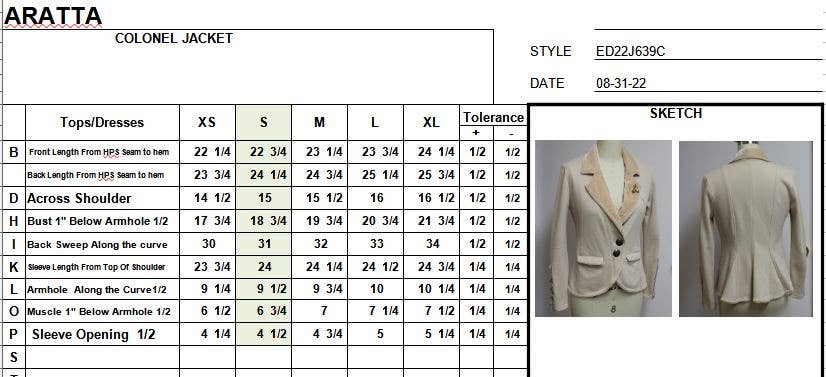 Colonel Jacket: M / Vintage Charcoal