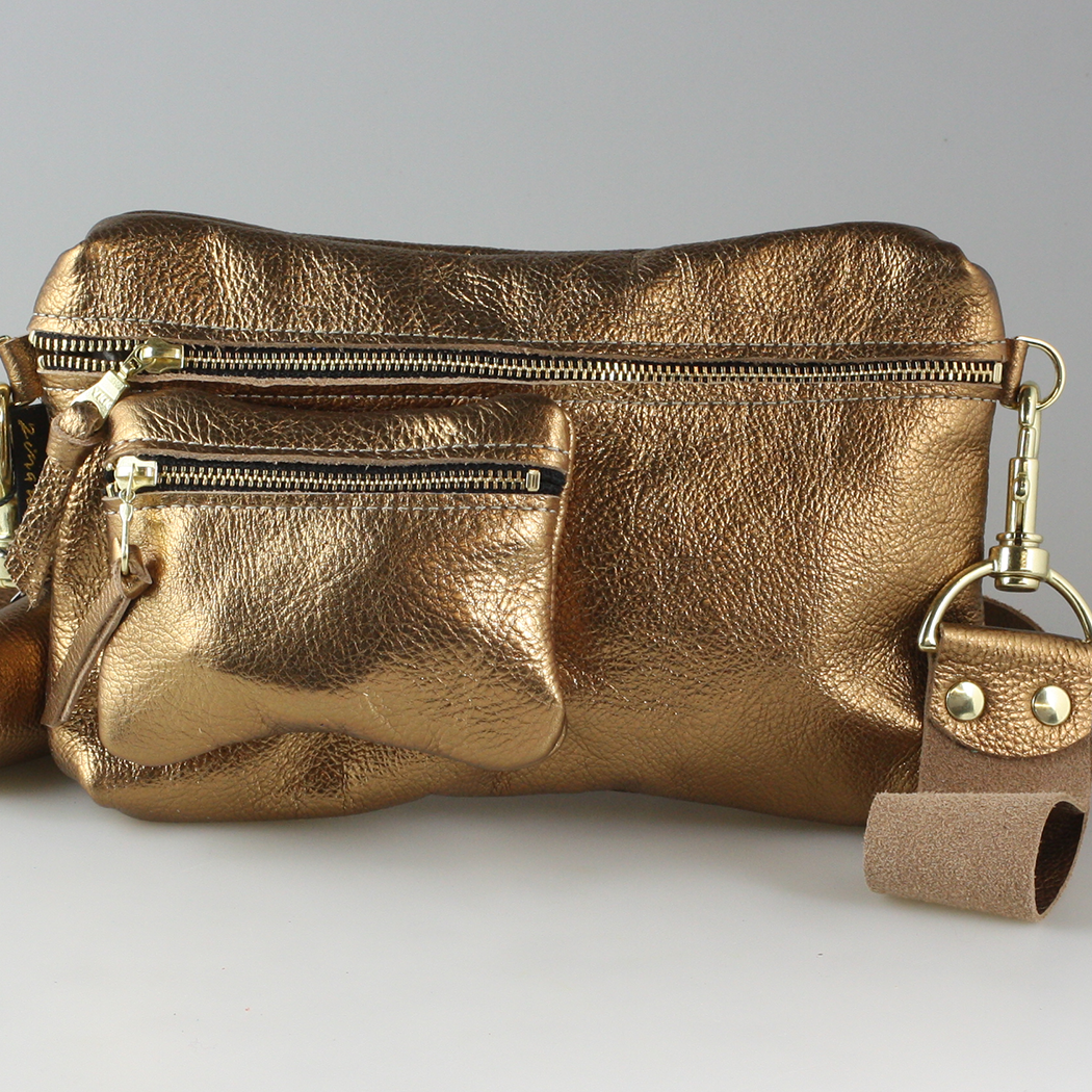 The BARI Hipbag / Crossbody / Sling: Silver