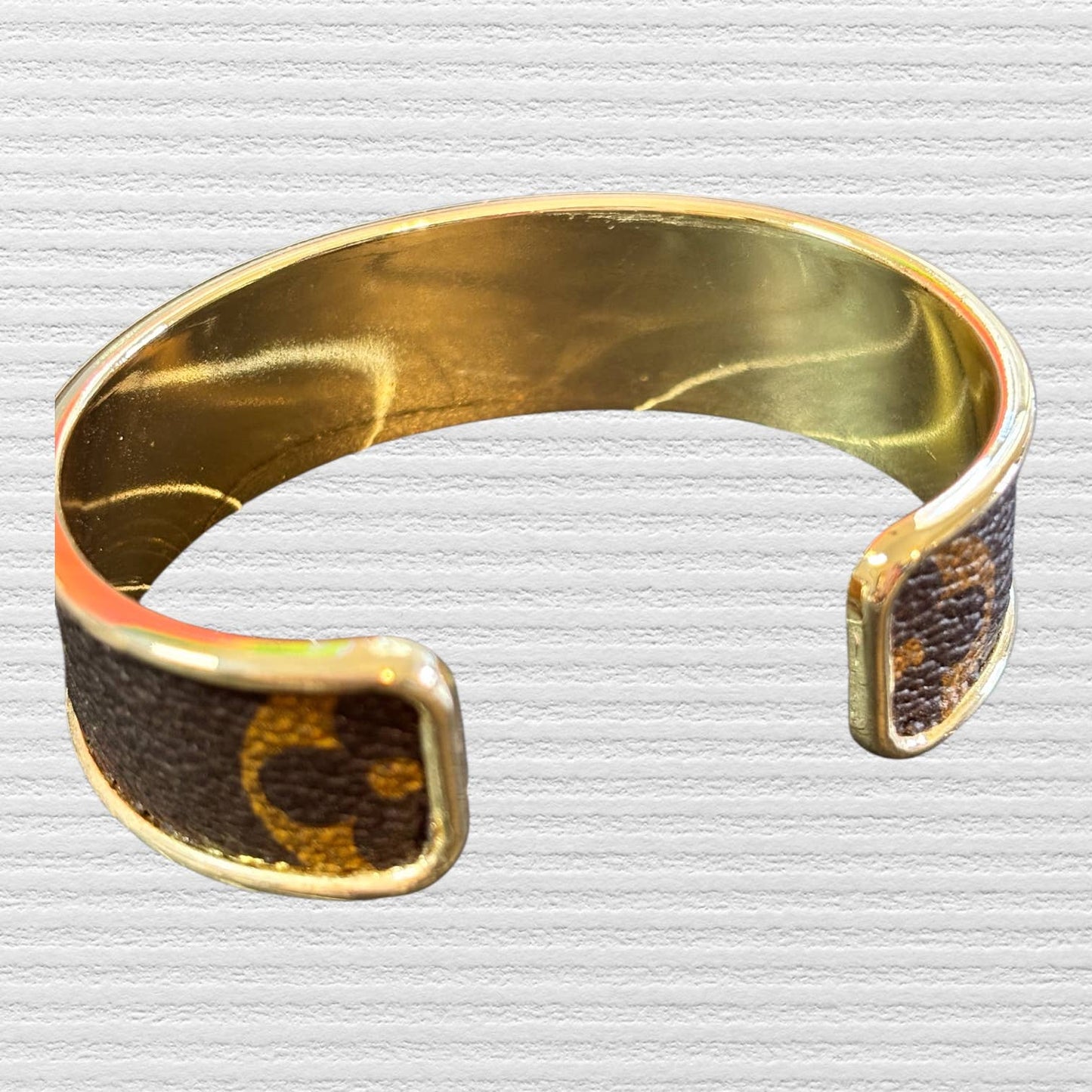 Gold Trim Cuff Bracelet
