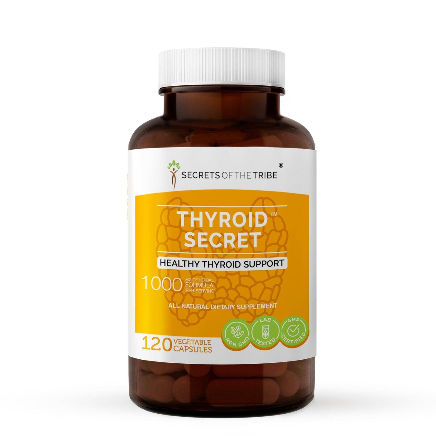 Thyroid Secret Capsules. Healthy Thyroid Support: 120 Capsules