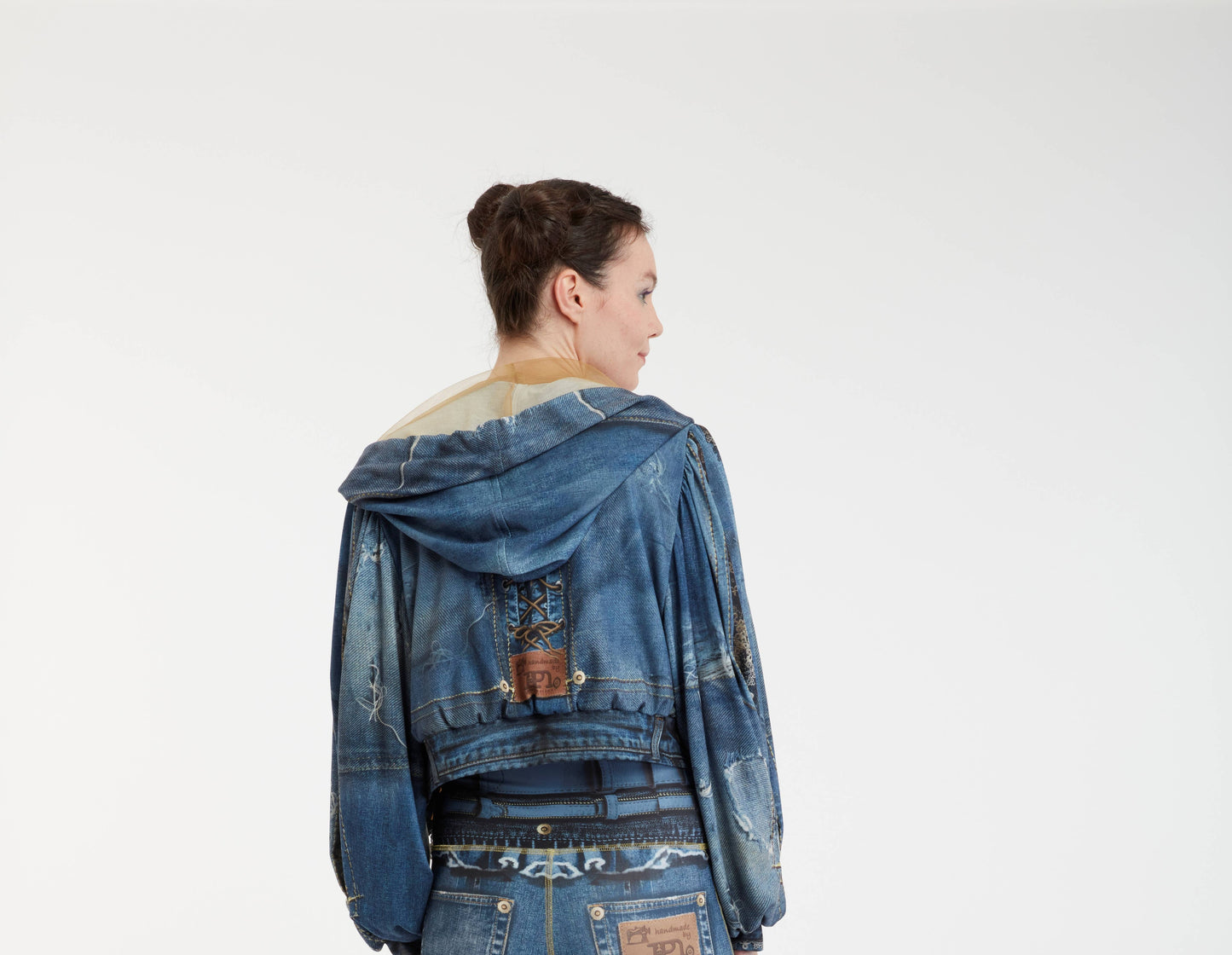 Hoody Puff - Basics_Classic: Classic Denim Blue / L/XL