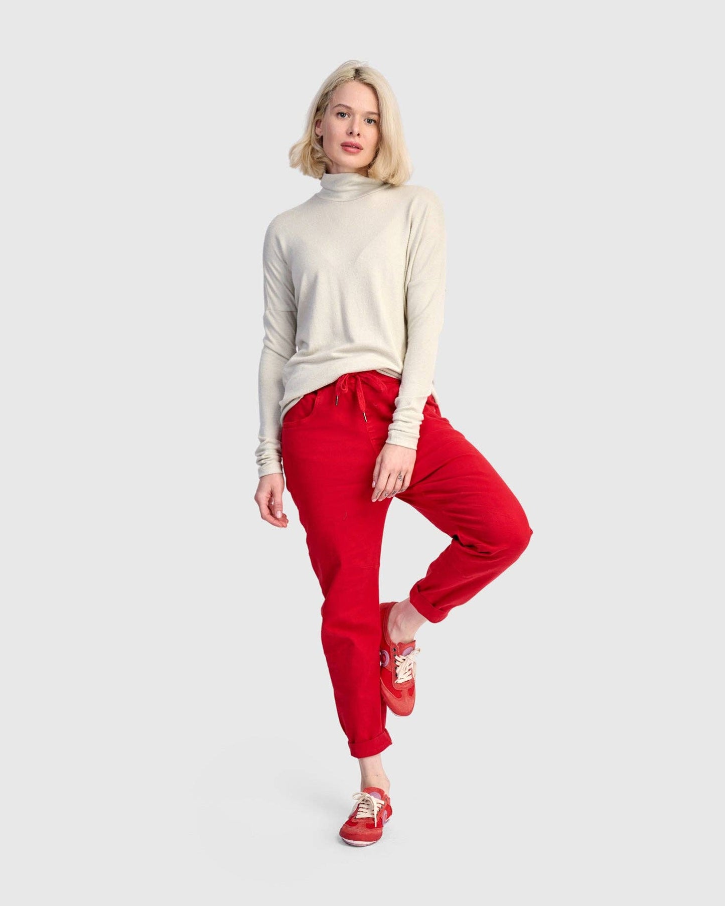 Soft Knit Turtleneck, Cream: Cream / 0 (US 4-6)