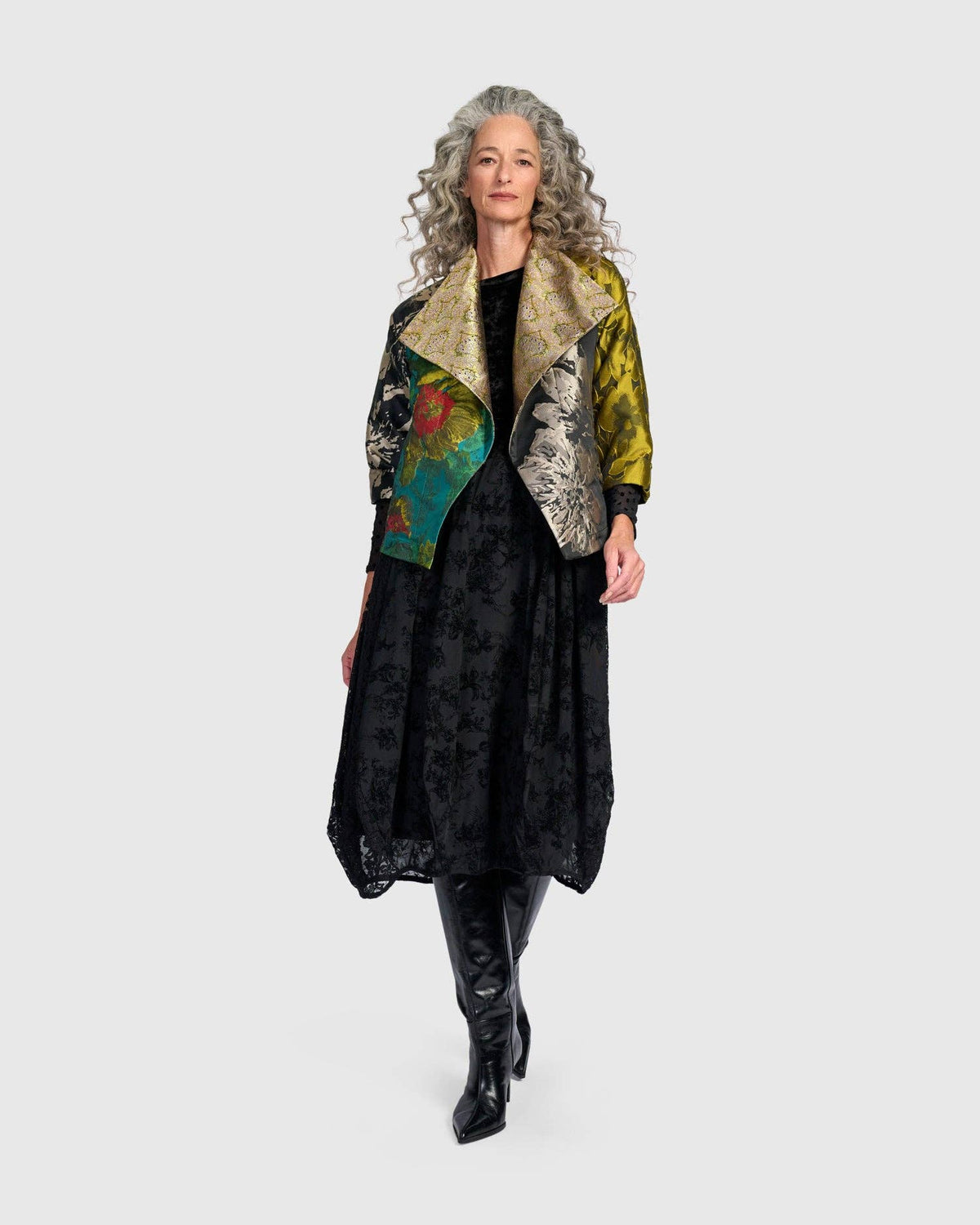 Gilded Cocktail Jacket, Jacquard Mix: Fusion / S (US 8-12)