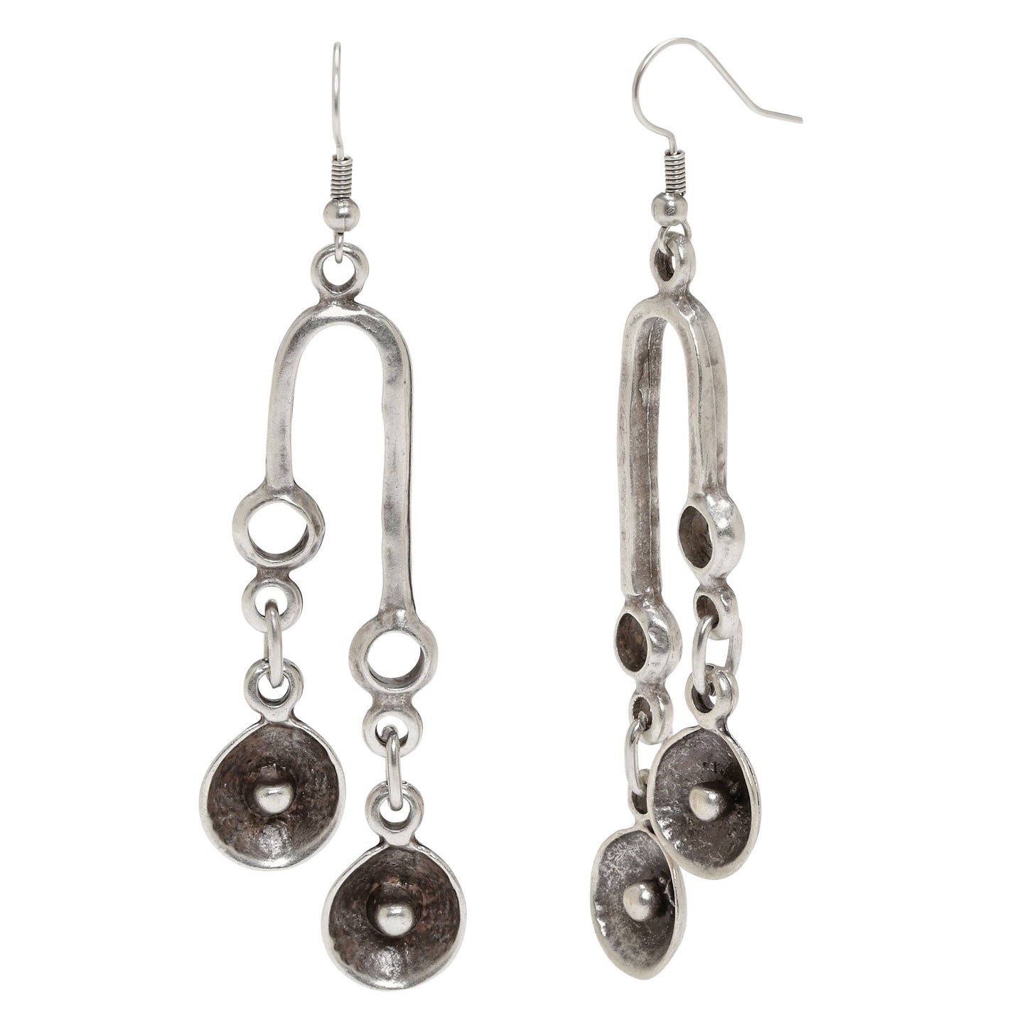 Handmade Pewter Earrings - KU150