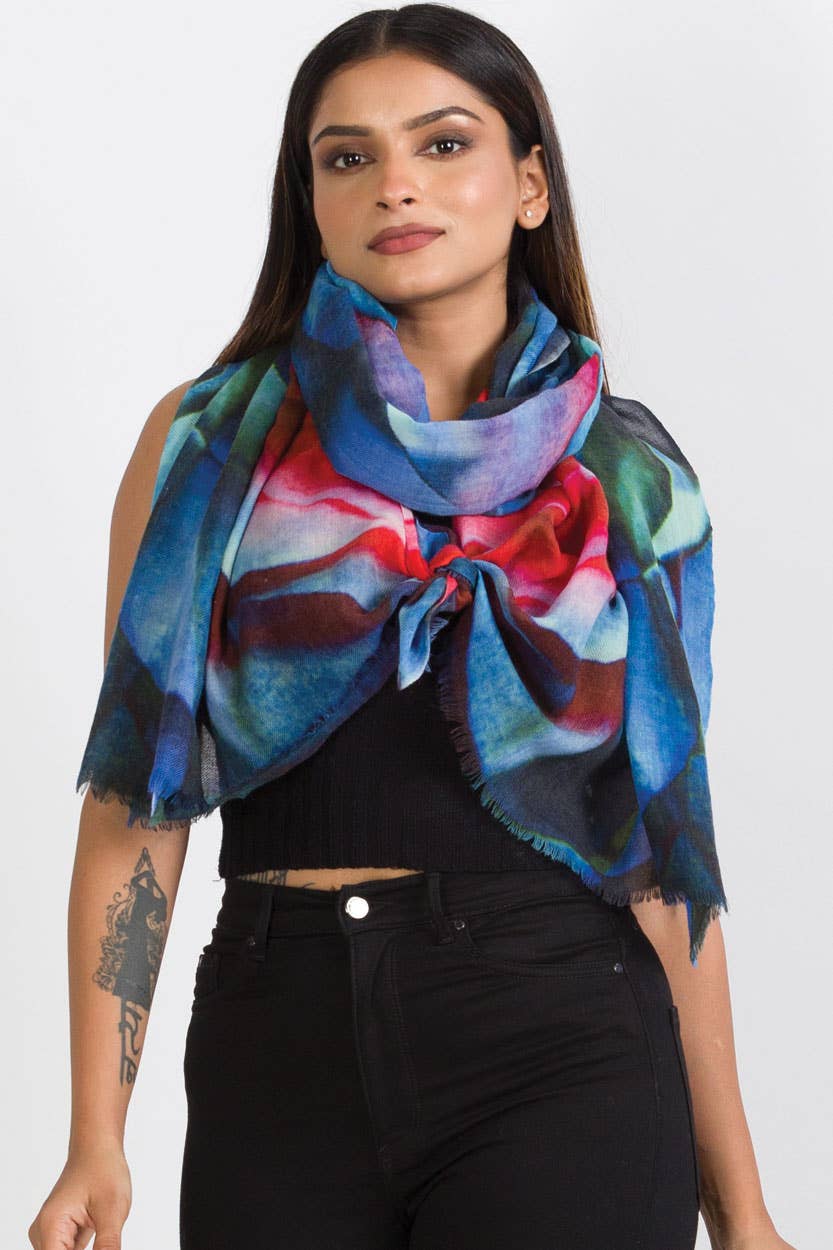 Leela Wool Shawl - Sevya Handmade