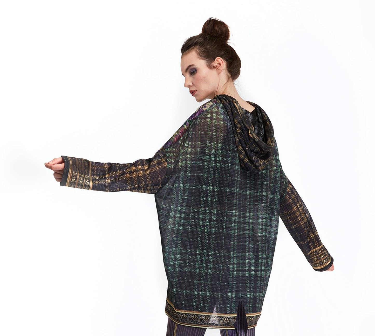 Casual Cardigan - Back to Black: One Size