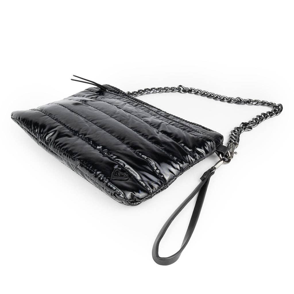 NEW: Delta Puffer Belt/Crossbody Bag - Black