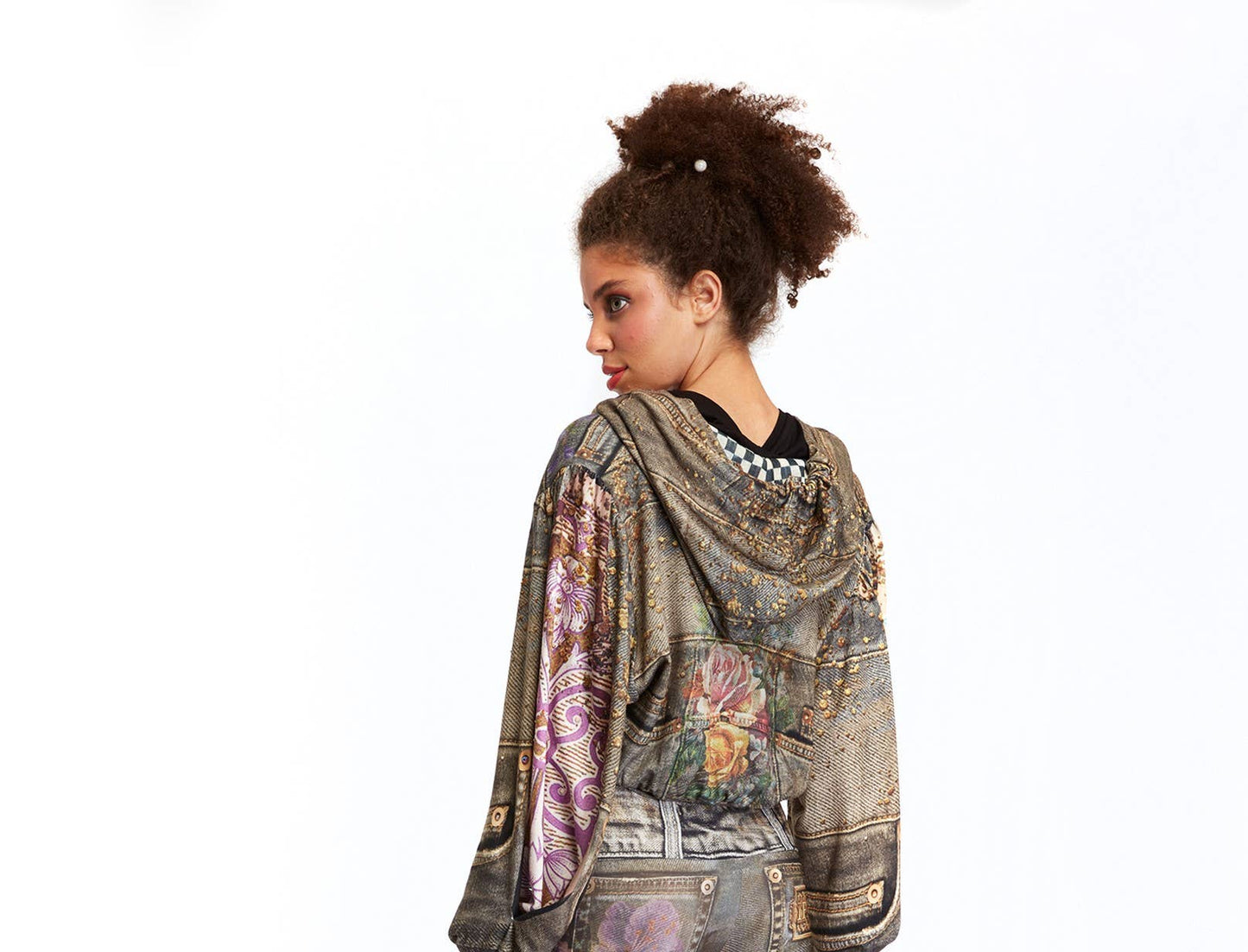 Hoodie Puff - Fortune In Flowerland: L/XL