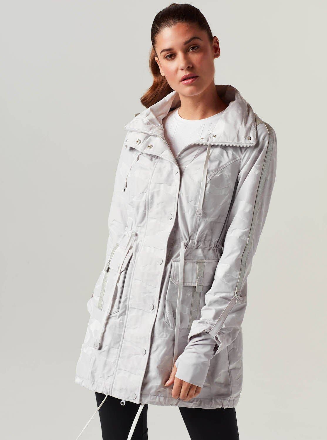 Camo Anorak - Blanc Noir