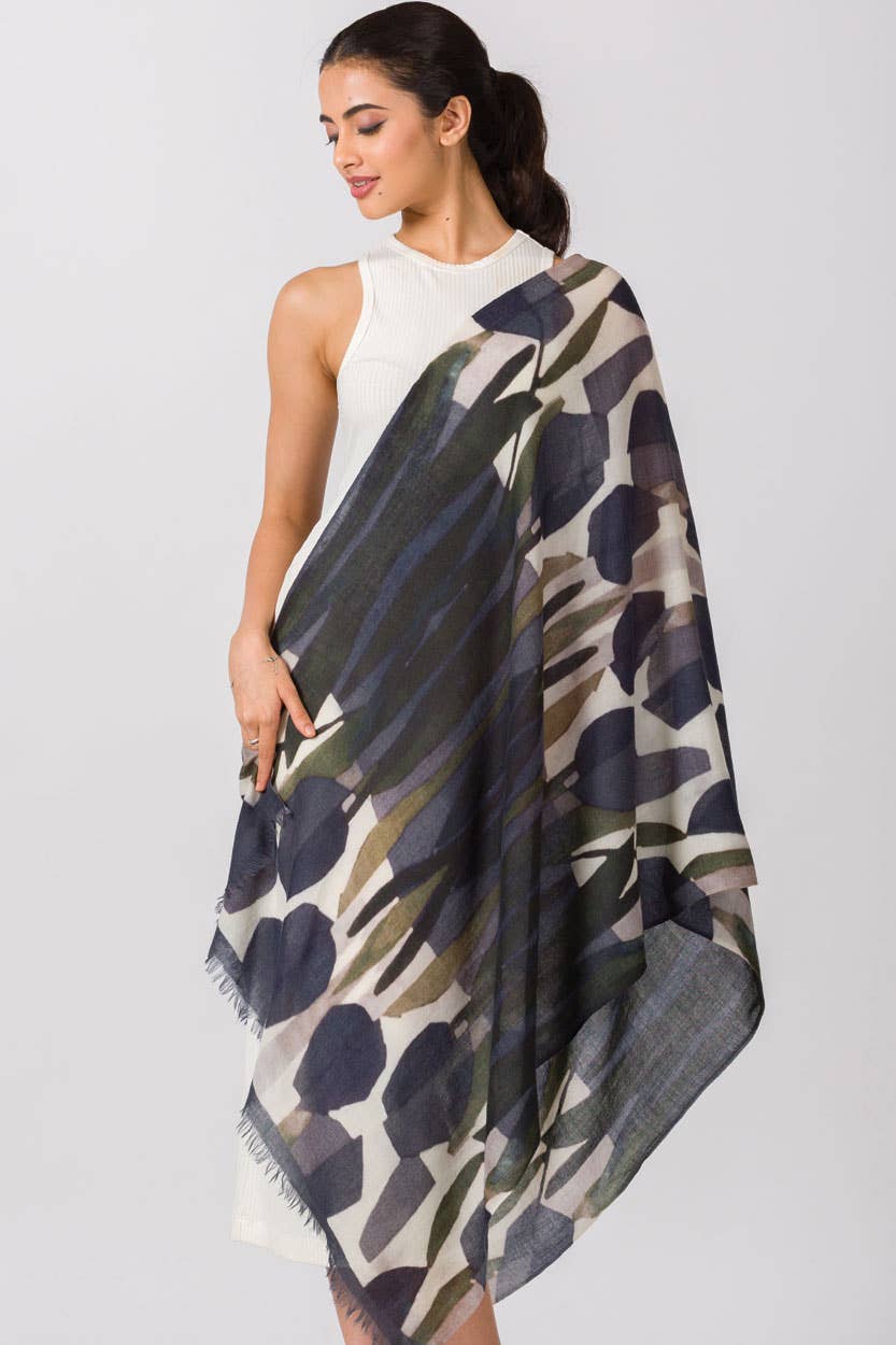 Navita Fine Wool Shawl - Sevya Handmade