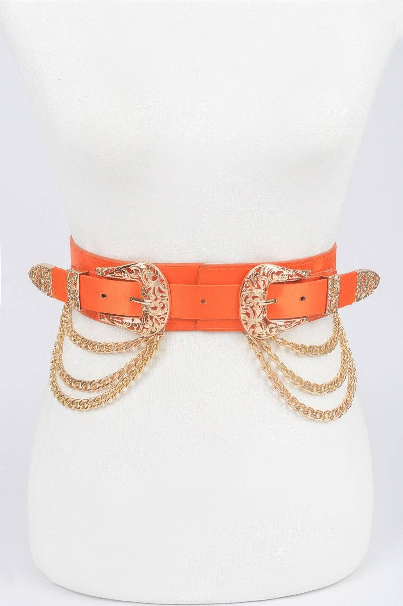 Women's Belts: PARK AV NYFW Collection BYMANYC ® New York: Cobalt / One Size For All