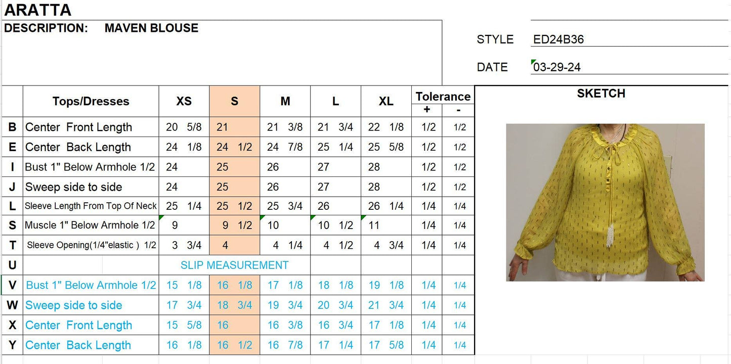 Maven Blouse