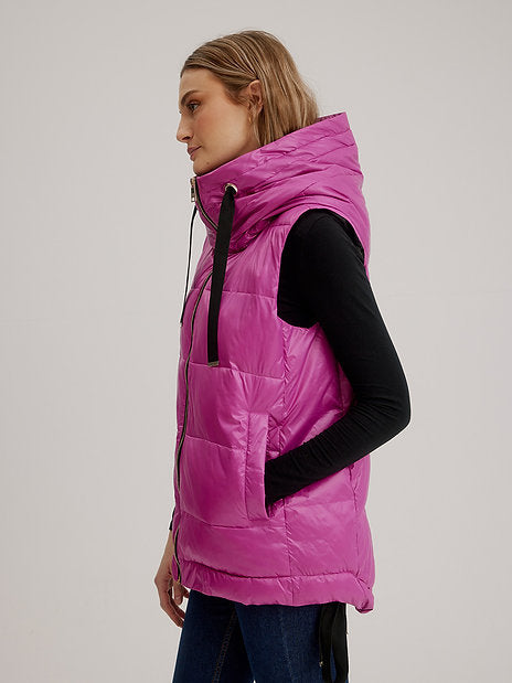 Nikki Jones Hooded Vest K5340RK-213