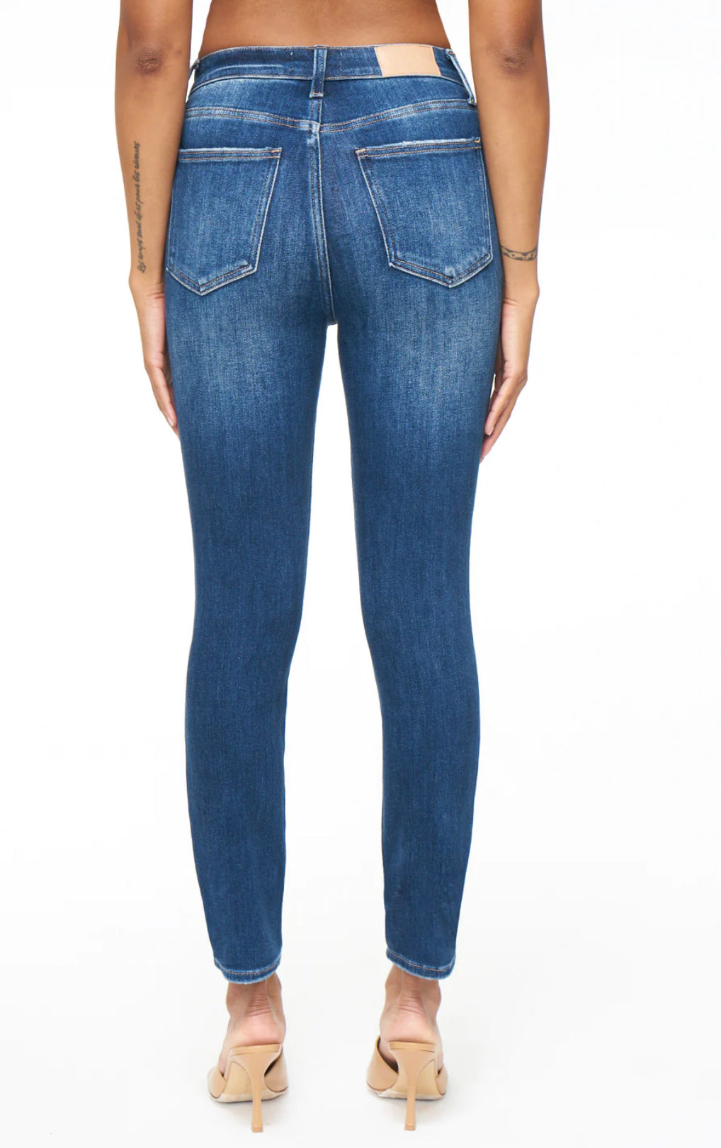 Aline High Rise Skinny Crop - PISTOLA