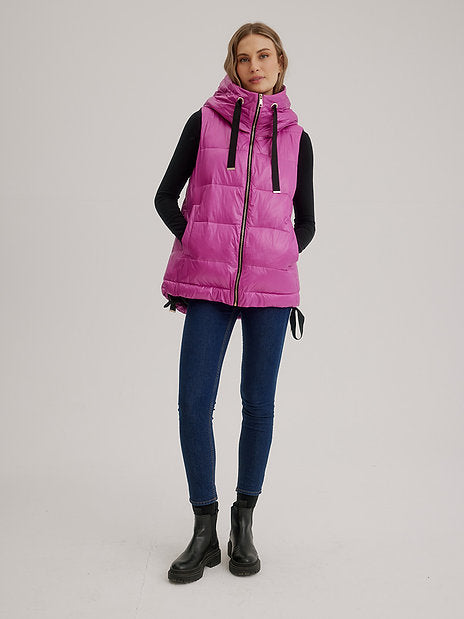Nikki Jones Hooded Vest K5340RK-213