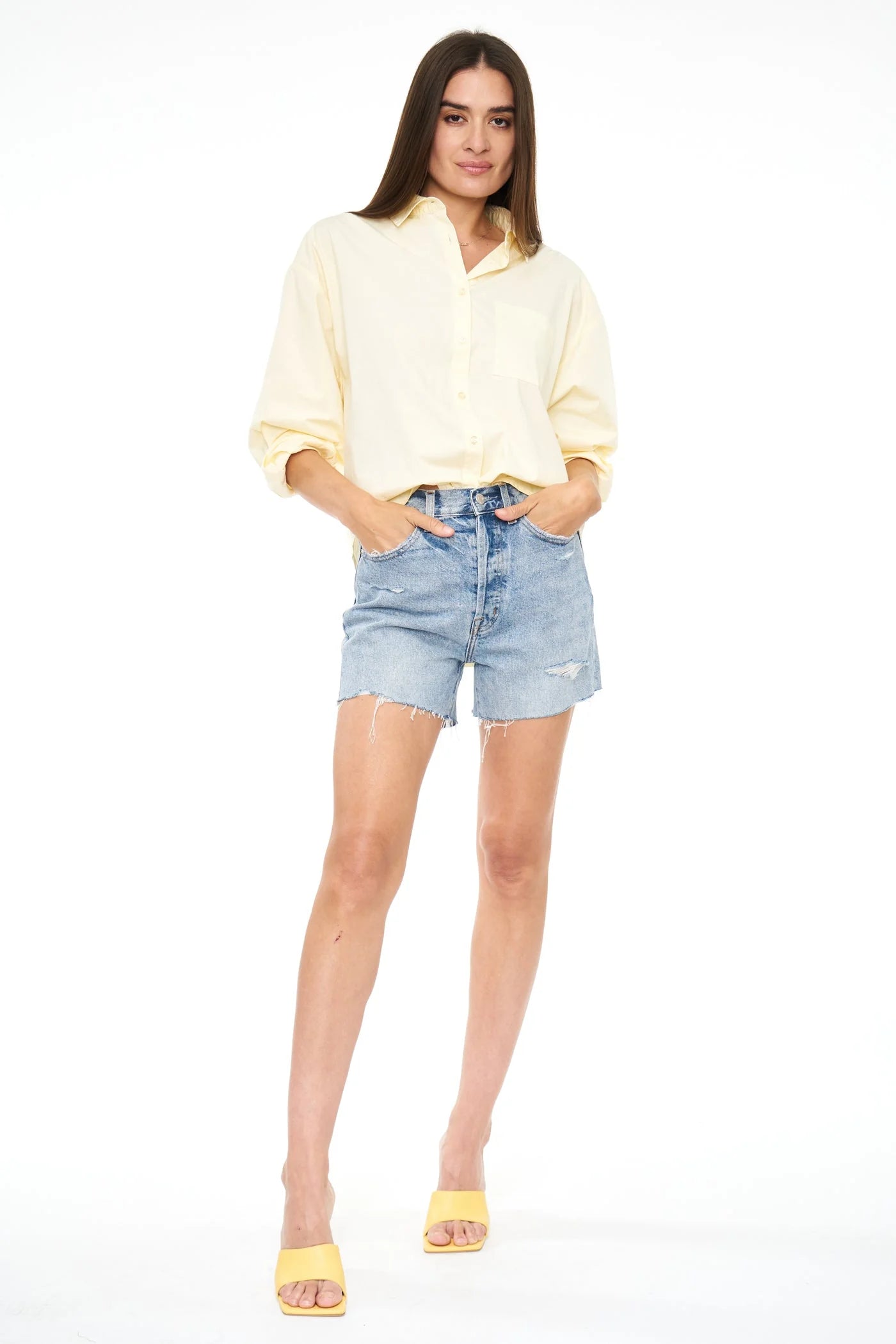 Sloane Oversized Button Down Shirt - PISTOLA