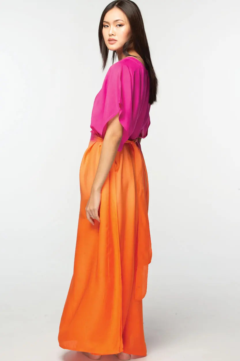 Ombre Cupro Caftans - Sevya Handmade