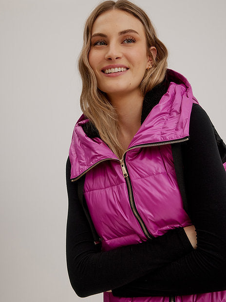 Nikki Jones Hooded Vest K5340RK-213
