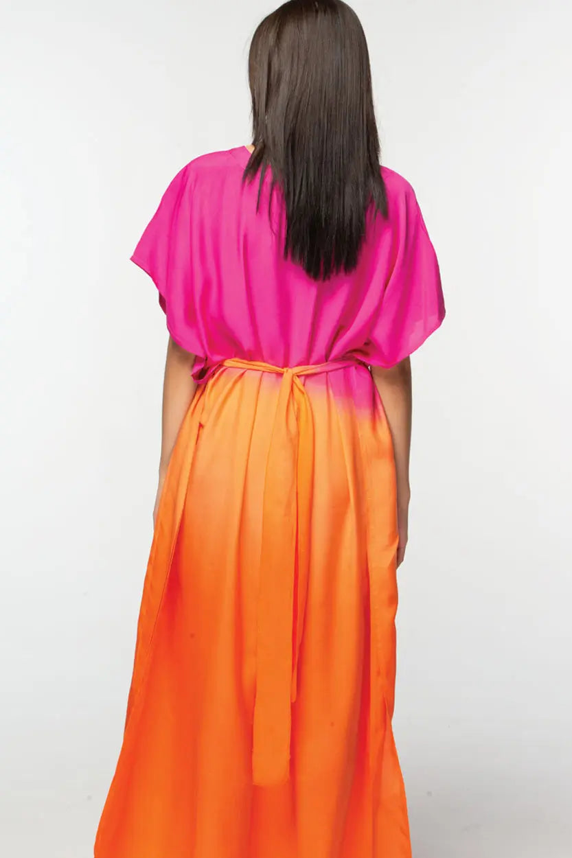 Ombre Cupro Caftans - Sevya Handmade