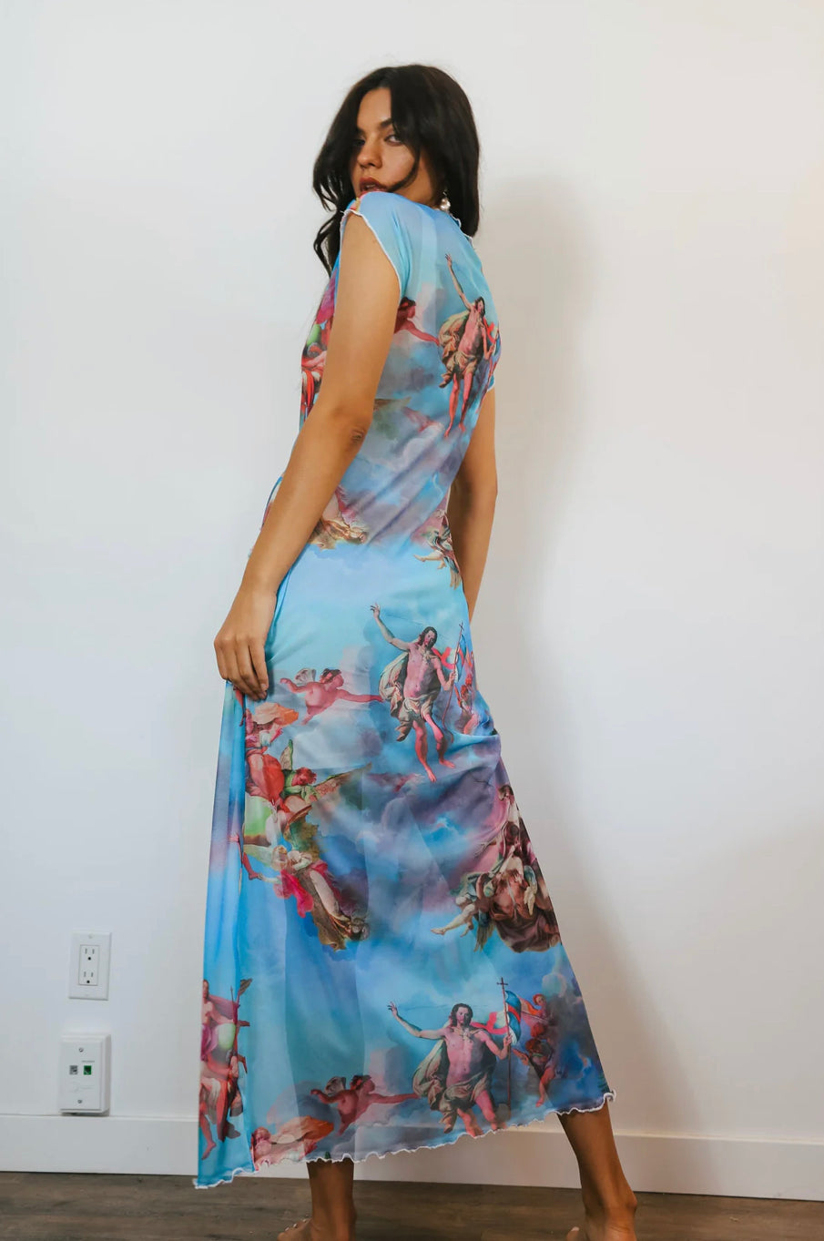 Heavenly Mesh Maxi - Haley Solar