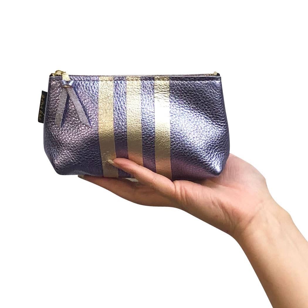 The Metallic Stripe Bardot