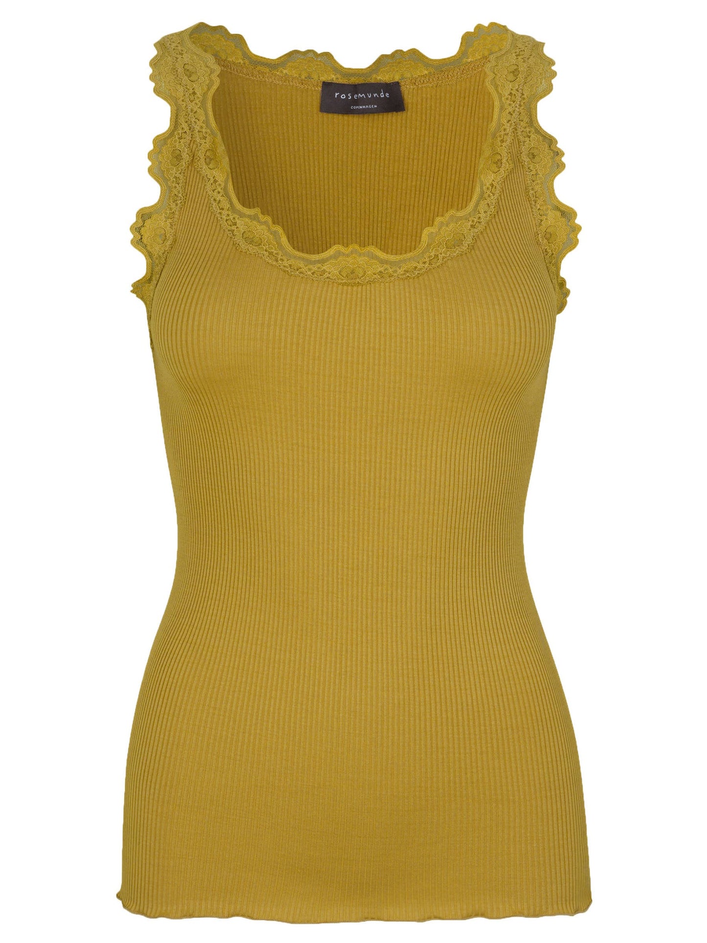 Rosemunde Silk Top w/Lace
