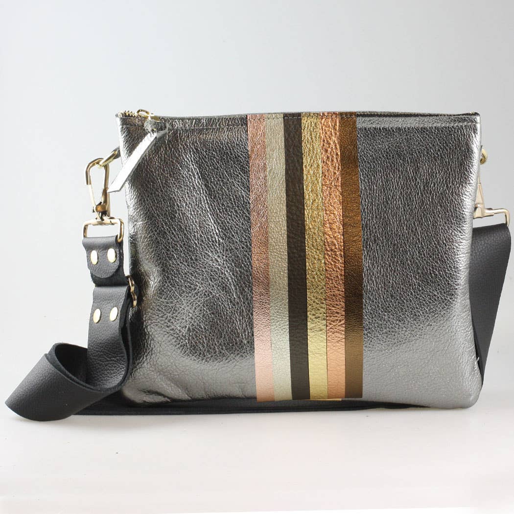 The Neutral Stripe Taylor Crossbody