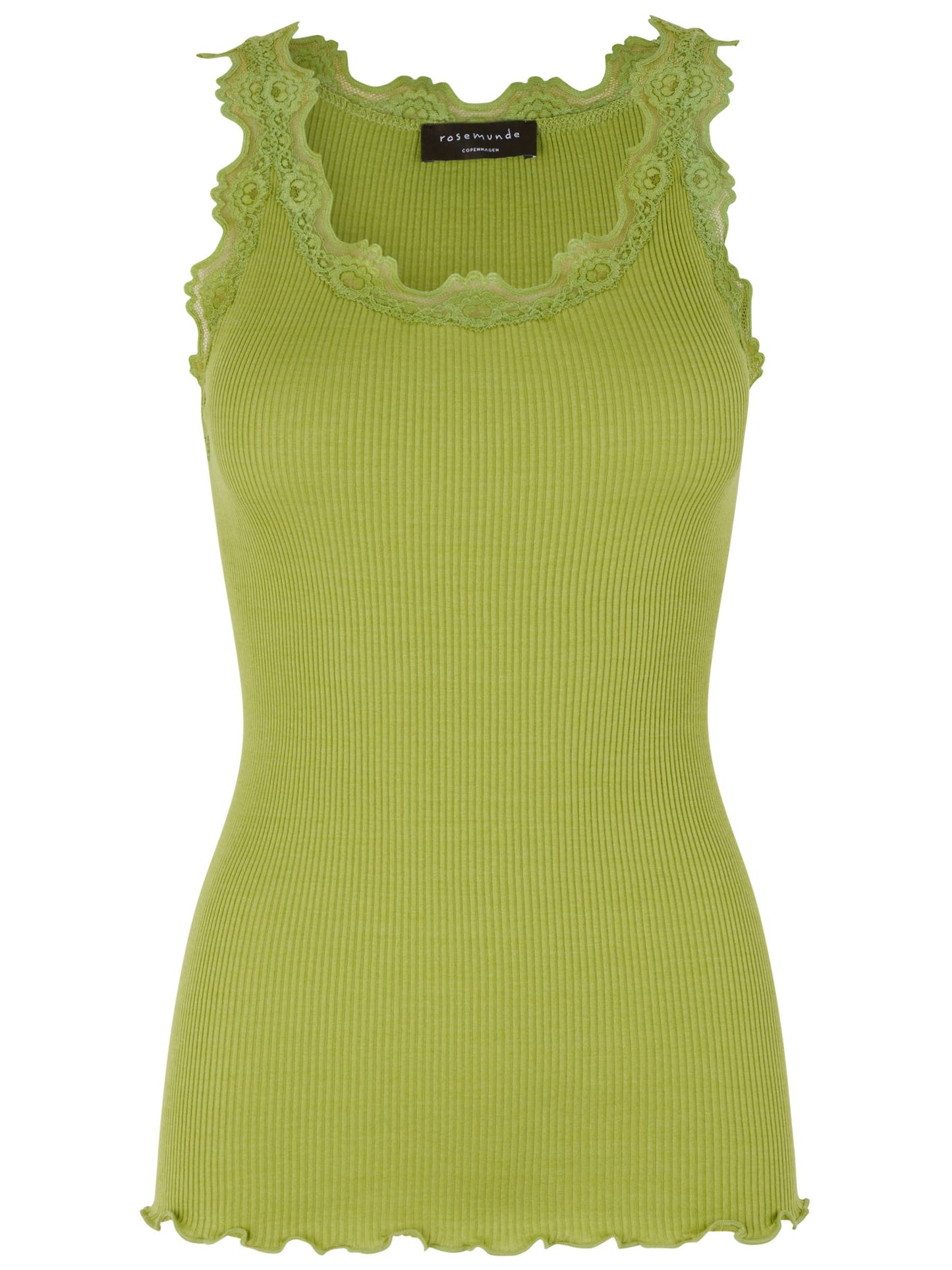 Iconic Silk top w/lace - NEW COLORS