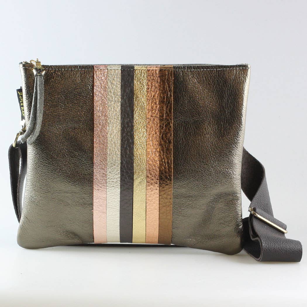 The Neutral Stripe Taylor Crossbody