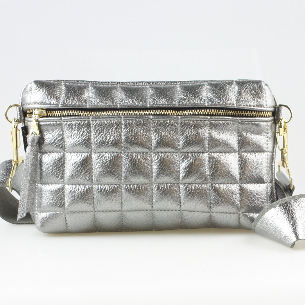 The Metallic QUILTED Boulder Hipbag